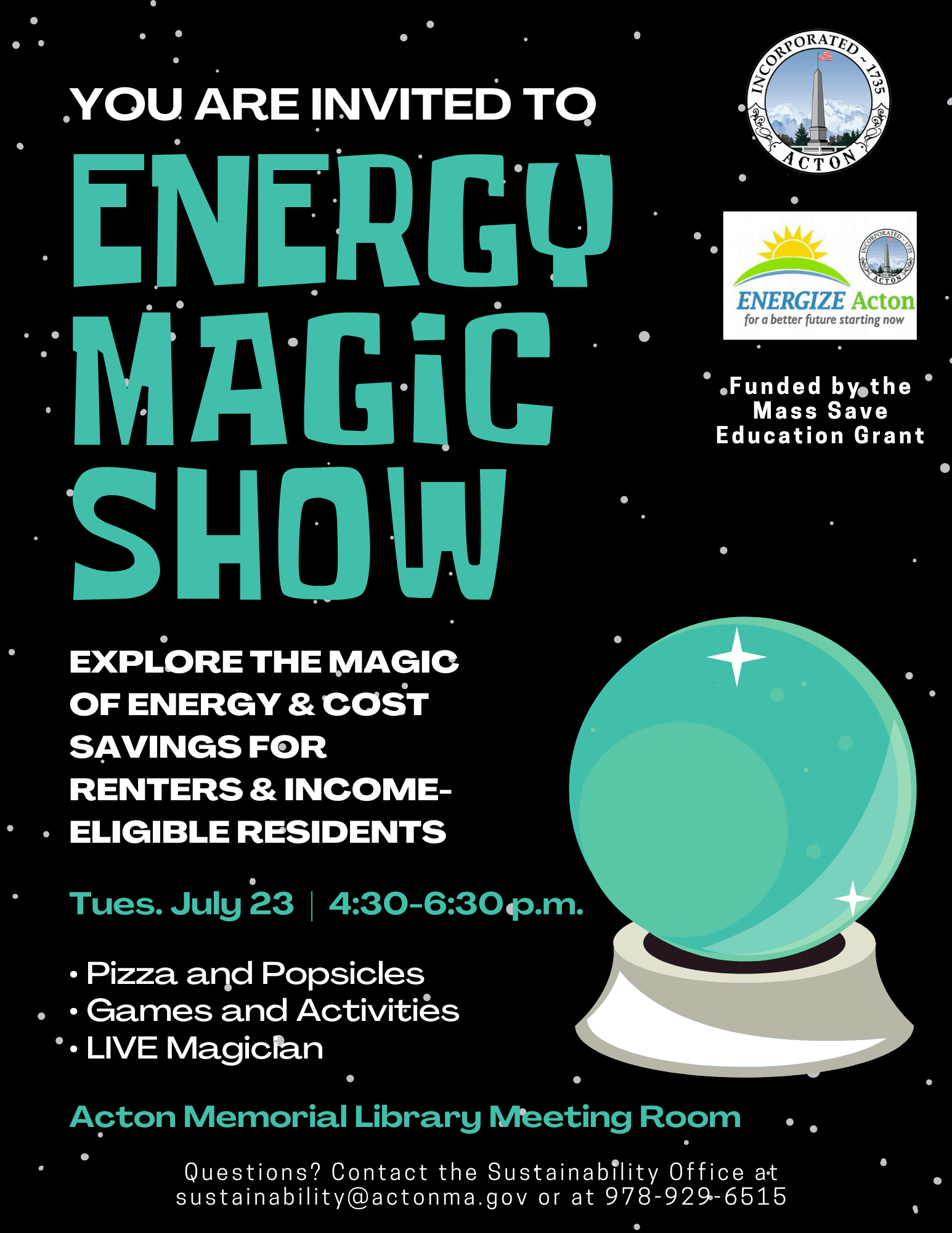 Energy Magic Show_Printable Flyer_Final